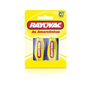 Imagem de Pilha Rayovac Amarela Média com 2