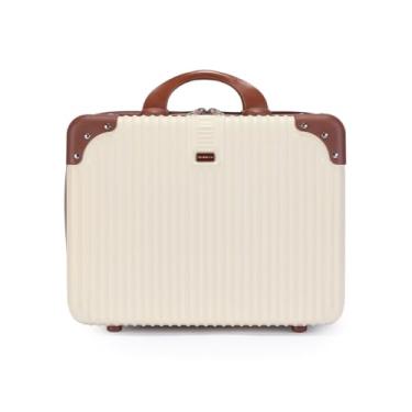 Imagem de Frasqueira de Viagem ABS 14 Polegadas Necessaire Mala de Mão Reforçada (Bege)