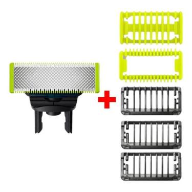 Imagem de Lamina Refil + 02 Pentes P/ Barbeador Oneblade Philips - One Blade, 1M