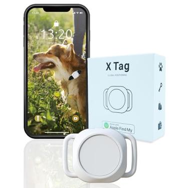 Imagem de TRESBUNNY Dog Tracker, coleira inteligente para cães com localização de animais de estimação em tempo real, coleira rastreadora de gatos (apenas iOS), sem taxa mensal e longa vida útil da bateria