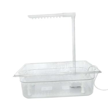 Imagem de predolo Chuveiro automático para pássaros, banheira, brinquedo, dispensador de água, piscina, gaiola, acessórios, circulante para calopsita