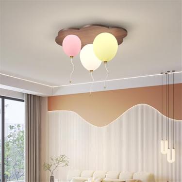Imagem de Moderno Simplicidade Balão Lâmpada De Teto LED Criatividade Personalizada Quarto Da Menina Estudo Jardim De Infância Decoração Leve Jardim De Infância Decoração Luz (Estilo 53) (Estilo 6)