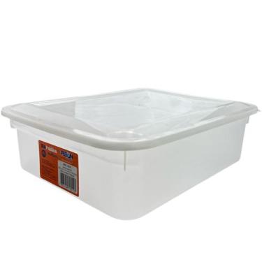 Imagem de CAIXA COM TAMPA 4L BIOPRATIKA 22,8x8,1x29,2CM 0315 - PLEION