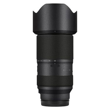 Imagem de Adesivo de câmera antiarranhões com tampa de lente película protetora decalque protetor corporal para Tamron 50-300 mm F4.5-6.3 adequado para Sony Mount 50 300 (cinza escuro)