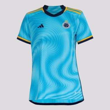Imagem de Camisa Adidas Cruzeiro III 2023 Feminina-Feminino