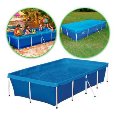 Imagem de Piscina Infantil 3000 Litros Estrutural Mor Quadrada Grande - Prime Bi