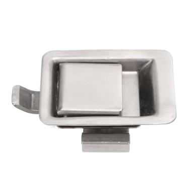 Imagem de WALFRONT Caixa de Ferramentas de Caminhão Trava Forte 304 Aço Inoxidável para Caravana Truck Rv, Trava de Paddle de Porta de Armazenamento Caixa de Ferramentas, Cabo Ideal Porta de, Montagem