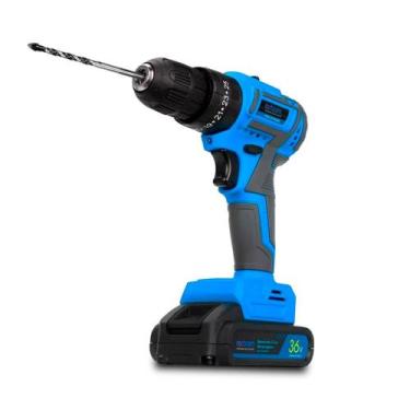Imagem de Furadeira e Parafusadeira 2 em 1 36v 2 Baterias 10000 mAh Exbom
