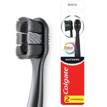Imagem de Escova De Dente Colgate Total Whitening Restore Macia 2 Unidades