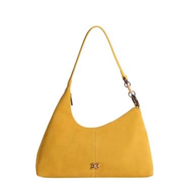 Imagem de Sam Edelman Bolsa de ombro Dakota, Mostarda, Medium, Todos os dias