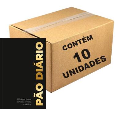 Imagem de Kit 10 livros pão diário vol. 29  devocional ano 2026 - capa preta - P