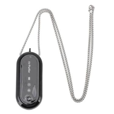 Imagem de Tangxi Colar de Purificador de Ar Portátil, Gerador de íons Negativos Vestíveis para Purificar o Ar Pm2.5 pó de Pólen, Luz Recarregável USB Silenciosa para o Carros Domésticos do