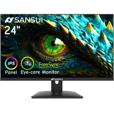 Imagem de Monitor de computador SANSUI ES-24X5AL 24 polegadas IPS 1080P HDMI VGA