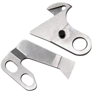 Imagem de 02 Facas Fixa Movel Reta Eletrônica Pesada Maquina Costura - Evolvere