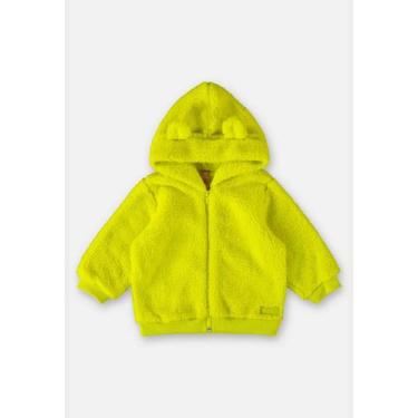 Imagem de Casaco Unissex para Bebê Up Baby, Amarelo, P
