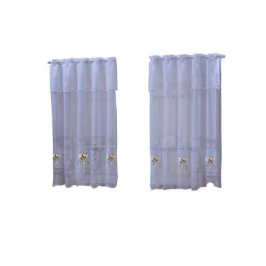 Imagem de Cortina de Cozinha Rendada Diversos Modelos 1,20M x 2,50M - Rendam, Ab