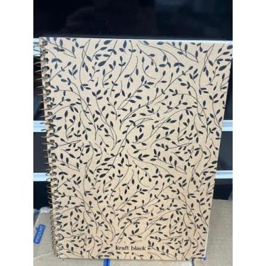 Imagem de Caderno Jandaia universitário kraft black 1 Matéria 80 Folhas Jandaia 