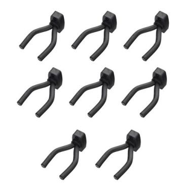 Imagem de Kit 8 Suporte Parede Violão Guitarra Baixo Ukulele Viola Cavaco Ajustá