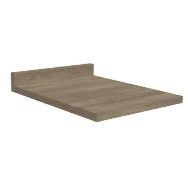 Imagem de Tampo para Balcão 40 Cm E602 Nogal - Kappesberg, Marrom, Retangular, 8
