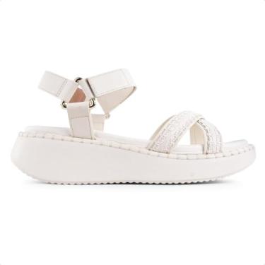 Imagem de Sandália Vizzano Anabela Tiras Feminina - TAMANHO 34