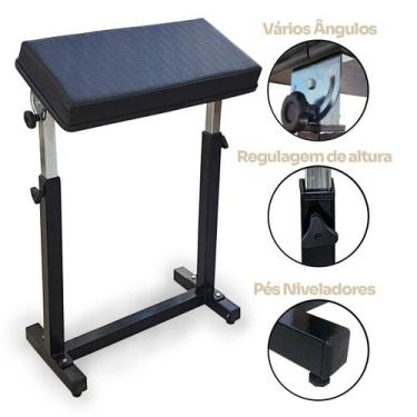 Imagem de Suporte de Apoio de Braço Tatuador Largo Mesa Regulagem Altura for ty 