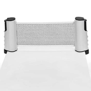 Imagem de Rede De Ping Pong Retratil Extensivel Tenis de Mesa Esporte Jogo Trein