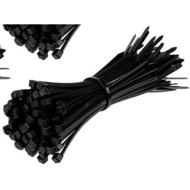 Imagem de Abraçadeira Nylon Enforca Gato 4,8X300Mm Preto Com 500 Un