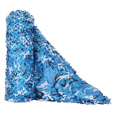 Imagem de Tencen Rede de camuflagem personalizada de malha dupla para decoração de caça, pátio, para-sol, foto, acampamento, fazenda de peixes, fábrica, exposição, pano de fundo, cortina de paintball, 2X2M