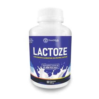 Imagem de Lactoze Enzima Lactase 10000 Fcc 60 Cápsulas