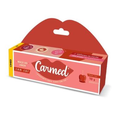 Imagem de Hidratante Labial Carmed Maçã do Amor 10g Original