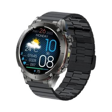 Imagem de Relógio Inteligente Militar Masculino Com GPS, Tela AMOLED HD De 1.43"