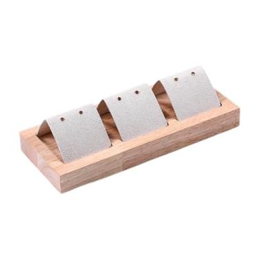 Imagem de FashionCha Suporte para Brincos, Organizador de Orelha com Furo, Expositor de Joias, Suporte Pendurado para Joalherias, Varejo, Acessórios para Fotografia, Shows, Segure 3 Pares