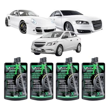 Imagem de Xtire Vacina de Pneu Auto, Selante Antifuro para 4 Pneus, para Carros de Passeio, Hatch e Sedan, 275ml (VPASSPOUCH04UN-MKT, Carros de Passeio (Hatch/Sedan), VPASSPOUCH04UN-MKT)