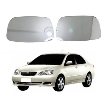 Imagem de Lente Espelho Retrovisor Corolla 2003 2004 2005 2006 2007 Par