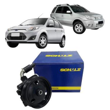 Imagem de Bomba Direção Hidráulica Ford EcoSport Fiesta Ka Courier Zetec Rocam 2