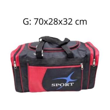 Imagem de Bolsa de Viagem Sport Sacola Mala - NoBrand, G (70x28) Hx0740