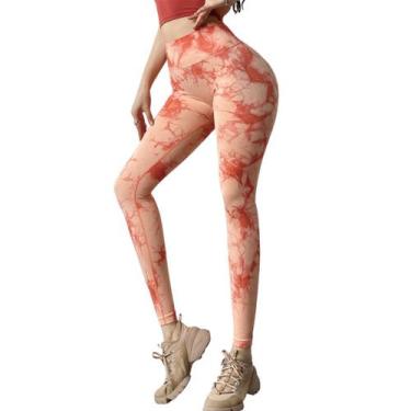 Imagem de Calça Legging Hupana Tie Dye Levanta Bumbum Sem Costura,  G