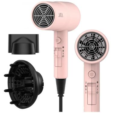 Imagem de Secador de Cabelo AINA com Difusor, Tecnologia Avançada de Íons, Revestimento de Cerâmica, Jato de Ar Frio e Turbo Calor para Secagem Rápida