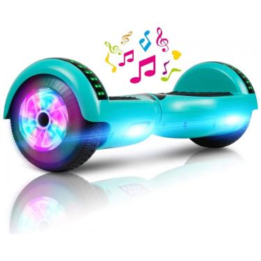 Imagem de Hoverboard Elétrico Hover-1 Ultra 16 km/h, Alcance 19 km, Motor 500W, Bateria Íon-lítio, Luzes LED, Bluetooth, Modos Iniciante a Expert