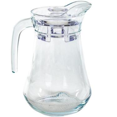 Imagem de Jarra Vidro Lisa Drink Sucos Tampa Acrílico 1,5 Nowra Wincy - Wincy Ho