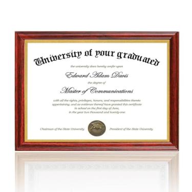 Imagem de Pacote com 3 molduras de certificado com tela de 21,6 cm x 28 cm (tamanho A4), vidro transparente, ideal para diplomas, documentos, prêmios e obras de arte, suporte de parede ou exibição de mesa