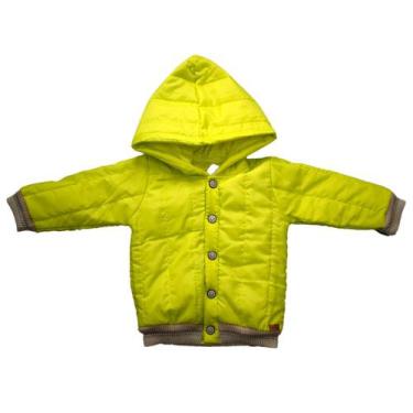 Imagem de Jaqueta De Bebê Matelassê Verde Com Capuz Daniel Upi Uli - Upi Ulli, 2