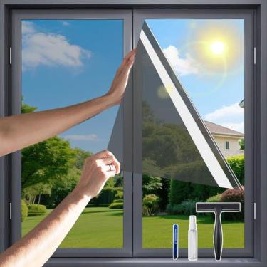 Imagem de Filme de janela Flueen One Way Privacy Heat Control UV Block