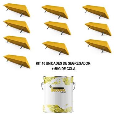 Imagem de Kit Com 10 Segregadores + Cola - TERCEIROS