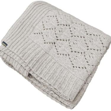 Imagem de Manta Peseira de Tricot Linho 90x180 Cm - Pavone - Belchior