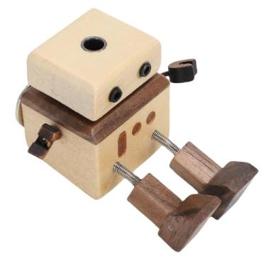 Imagem de Generic Ambientador de Ar para Carro robô de Madeira, Clipe de Ventilação, Difusor de óleo Essencial Com Membros Móveis para Decoração de Painel de Carro e Aromaterapia de Casa