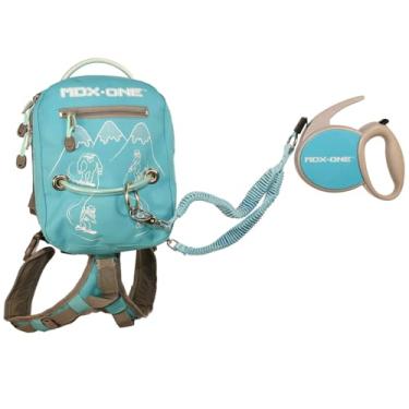 Imagem de MDXONE Treinador De Arnês De Esqui De Snowboard Infantil Com Trela Retrátil E Elásticos Absorventes (Aqua)