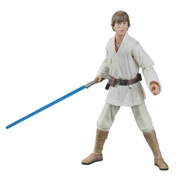 Imagem de Star Wars, Action Figure, Luke Skywalker, Uma Nova Esperança, The Black Series - Figura Articulada de 15 cm com Acessórios - A partir de 3 Anos