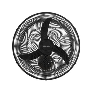Imagem de Ventilador De Parede Ventisol Oscilante New 50cm Preto 127v