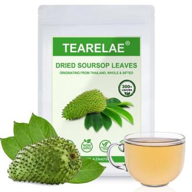 Imagem de Chá de folhas de graviola TEARELAE 300+ Folhas secas Premium